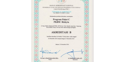 Sertifikat Akreditasi