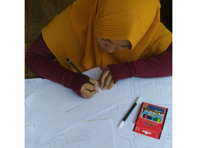 Kegiatan Lebaran Murid PKBM Rizkyta