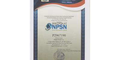 Sertifikat NPSN