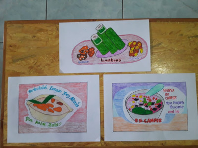 Kegiatan Lebaran Murid PKBM Rizkyta